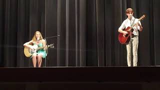 Video thumbnail of "Disney's Aladdin ~ Desert Moon (Olivia Mertin and Max Dalton)"