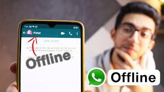 ازاى تبقى Offline على الواتس أب | How To Hide Online Status On Whatsapp !