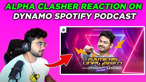 Alpha clasher Reaction On Dynamo Spotify Podcast | Hydra official