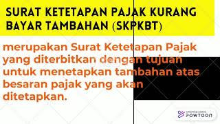 Surat Ketetapan Pajak Skp
