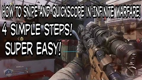How To Snipe\Quickscope on Infinite Warfare!