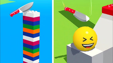 Slice It All! Very Satisfying and Relaxing ASMR Slicing Gameplay Video