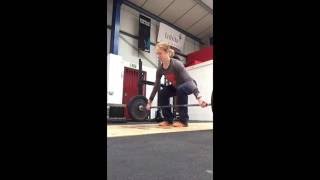 Tempo Snatch 3 second Pull to top of the knee + 1 Snatch 5