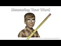 239 Measuring Your Word