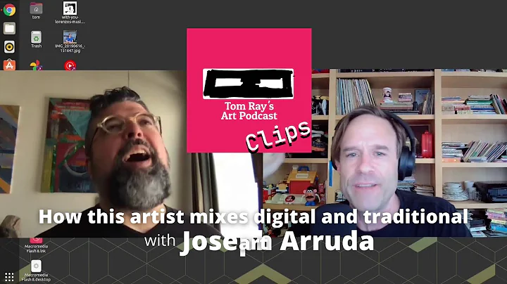 How this artist mixes digital and traditional art ...