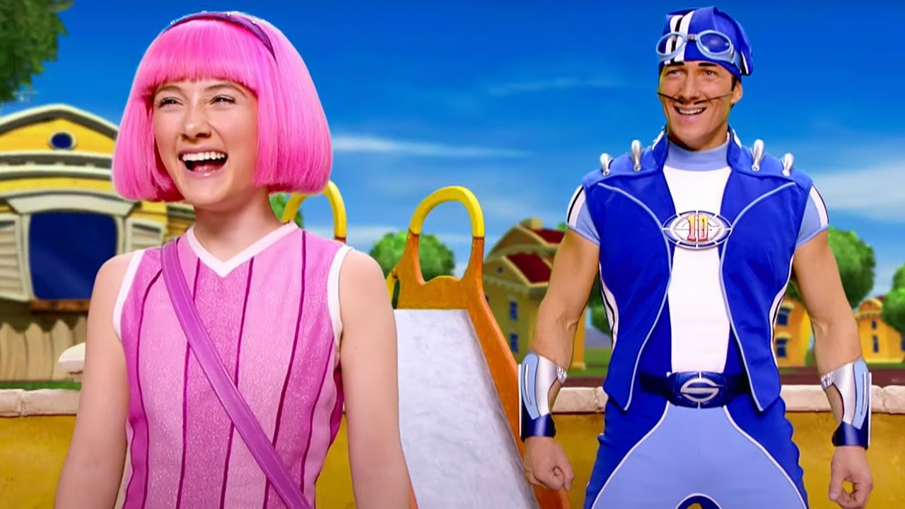 Lazy town sportacus and stephanie