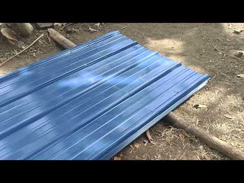 #viralvideo color roof arrived.... ready to install to my house