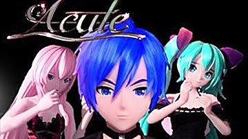 ACUTE - Miku, Kaito, Luka (Subtitles cc) Project DIVA Future Tone