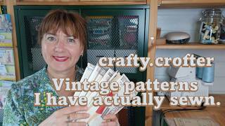 Match Highlights Vintage patterns I have actually sewn.