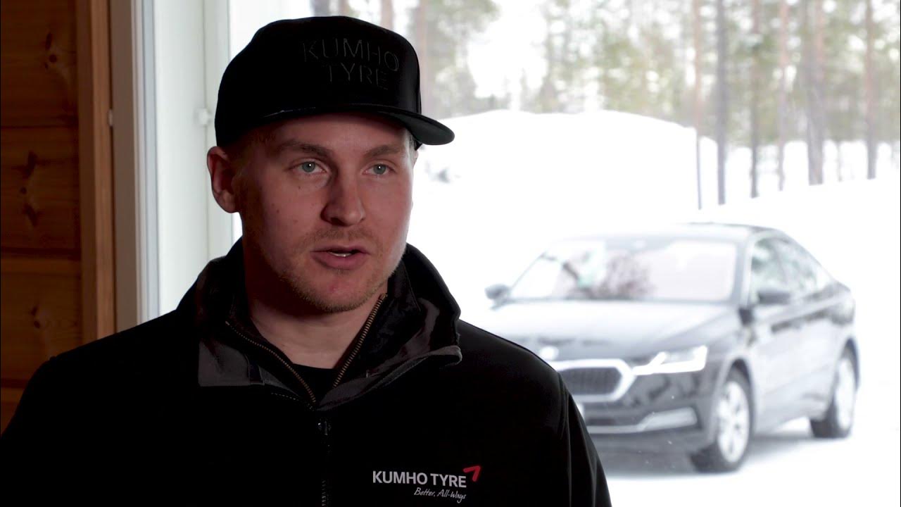 Kumho Wintercraft Wi32 -nastarenkaat Lapissa 2021 Esapekka Lapin ...