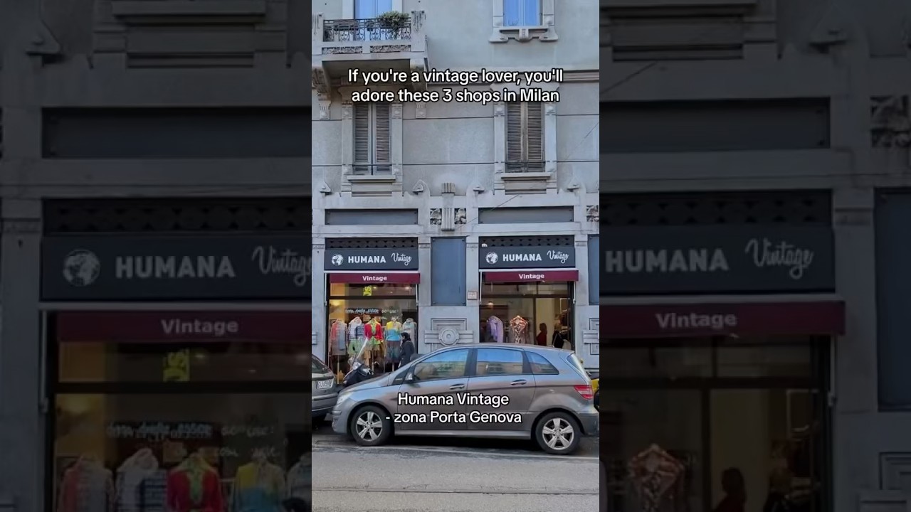 If you're a vintage lover, you'll adore these 3 shops in Milan 