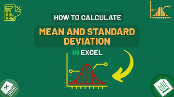 How to Calculate Mean and Standard Deviation in Excel