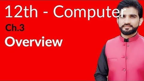 ICS Computer Part 2- Ch 3 - Data Base Design Process Overview - Inter Part 2 Computer