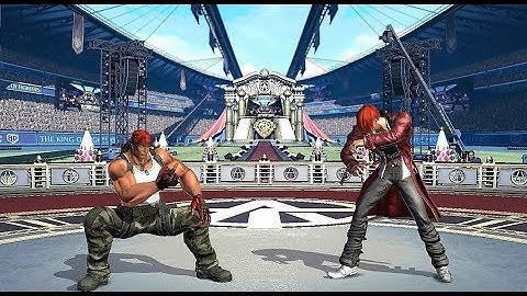LEVEL 5 Ralf Jones VS Iori Yagami KOF XIV ONE ON ONE BATTLE TUTORIAL