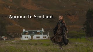 Autumn in the mountains | Slow Travel In Scottish Highlands & Edinburgh | Cozy October Cabin Living screenshot 4