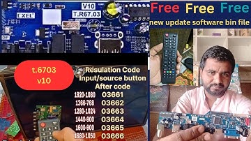 t.r67.03 v3 resolution universal board code not working problem solutions,led tv new updates