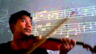 muara kasih bunda violin cover by rakis