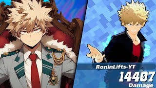 Pushing Damage /w Rapid Bakugo