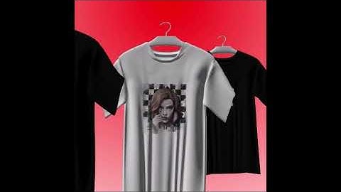 Tshirt Mockup Video using Cinema 4D and Element 3D/After Effects