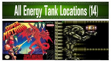 Super Metroid - All Energy Tank Locations (14)