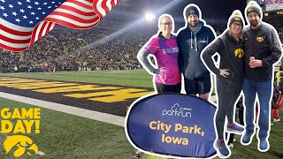 My second time running Iowa City parkrun