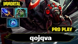 Broodmother Mid 7.28 Pro Gameplay by qojqva | IMMORTAL Rank Dota 2 7.28 Gameplay