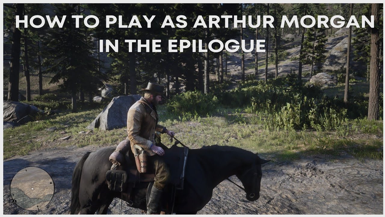 Red Dead Redemption 2 How to Play as Arthur in the Epilogue - YouTube