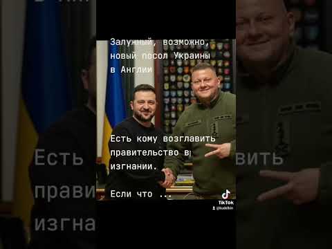Залужный покидает Украину? #залужный #зеленский #украина #англия #посол