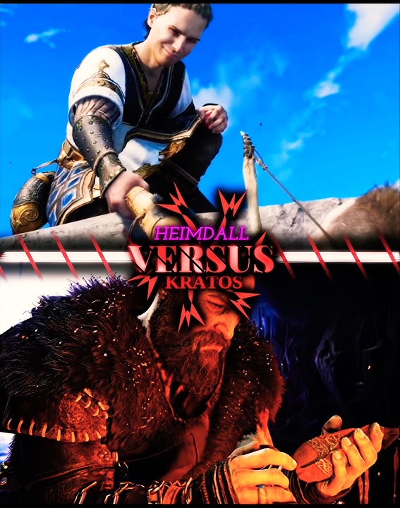 Kratos(no draupnir) #vs Heimdall| #edit #kratos #gow #godofwar #godofwarragnarok #heimdall#vsbattle