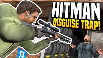 HITMAN DISGUISE TRAP - Gmod DarkRP | Fake Gun Shop!