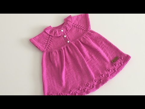 Yazlık İp ile Bebek Elbisesi Yapımı