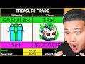 Trading GIFT FRUIT BOXES To T-REX Fruit In Blox Fruits