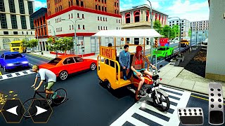 Female Chingchi Driver: City tuk tuk QINGQI taxi / Android Gameplay 1080p screenshot 3