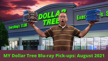Dollar Tree $1 Blu-ray movie pick ups - August 2021