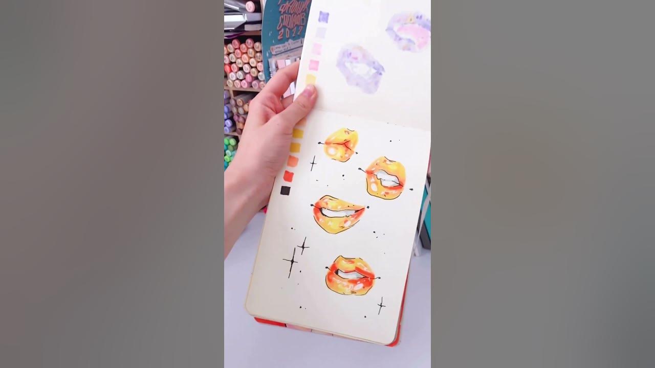 Sketchbook Mirror Pad in reality. SKETCHMARKER/SKETCHBAR REVIEW YouTube