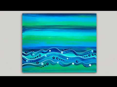 Acrylic Painting: Don't Have a Canvas? Paint on Paper! Acrylic Painting  Demo by @StudioSilverCreek 