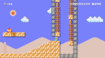 Super Mario Maker 2 - Tower of Babel [Completed] 3Q7-BRW-6GF #Shorts