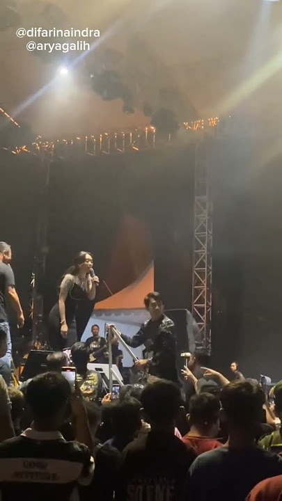 Difarina Indra ft Arya Galih #videoviral #dangdut #adella #shorts