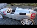 Cyclekart Auto Union type C some finishing touches