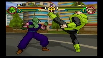 Dragon Ball Z Budokai 2 Original PS2 Version Piccolo Vs  Android #16