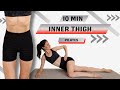 10 MIN Inner Thigh Pilates / Quick &amp; Effective / At Home / Model Legs Workout / No Equipment