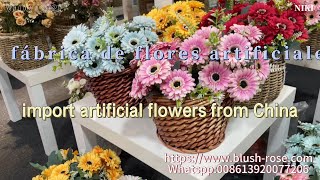 Fábrica De Flores Artificiales | Mayorista De Flores Artificiales China Importar