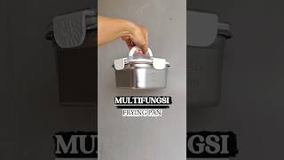 Masa beli panci frying pan datangnya food container! Link shopee bisa cek di profile