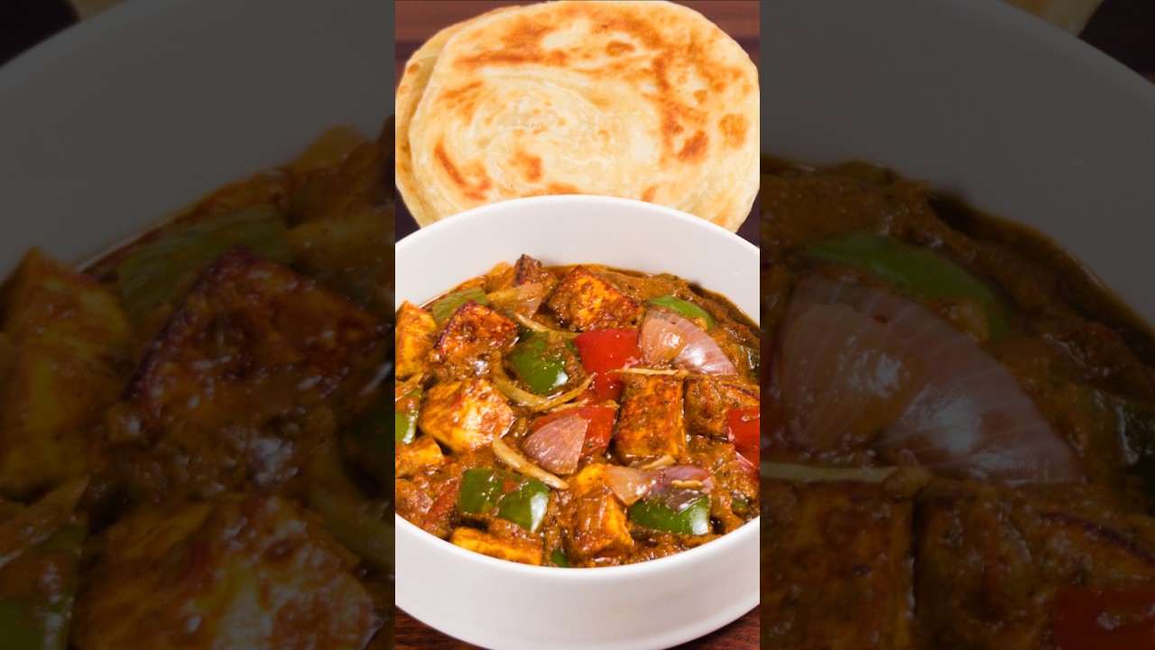 🌶️ Kadai Paneer Recipe &ndash; Dhaba Style! 🍲 #shorts #viralvideo #viralshort #paneer