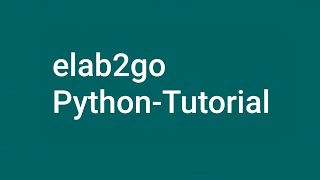 Python Tutorial: Einstieg mit Jupyter Notebook (Variablen, Ablaufsteuerung, Funktionen, Klassen ...)
