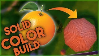 SOLID COLOR BUILD CHALLENGE 🍊 (The Sims 4)