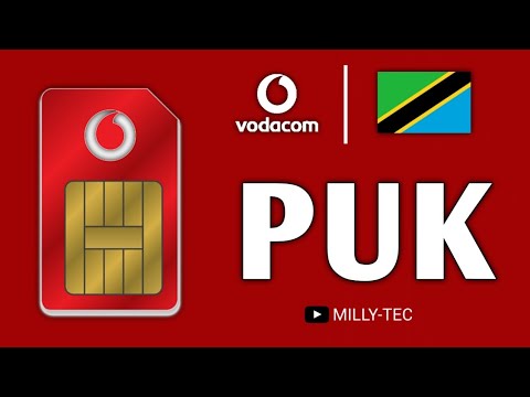 Jinsi Ya Kupata PUK Ya Line Ya Vodacom