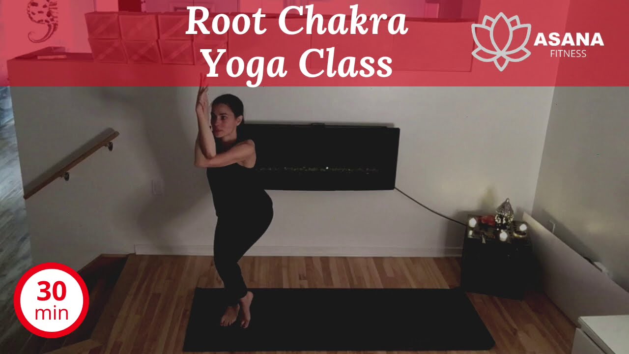Root Chakra Yoga Class - Muladhara Chakra - Chakra de la racine (30-min ...