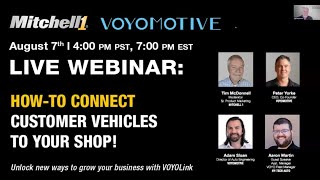 Mitchell 1 - VOYOLink Webinar: Revolutionizing Auto Repair Shops with Advanced Telematics
