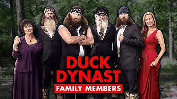 Wie zijn de familieleden van Duck Dynasty?